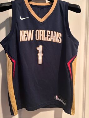 Nike NBA Zion Williamson #1 New Orleans Pelicans Swingman Jersey Large